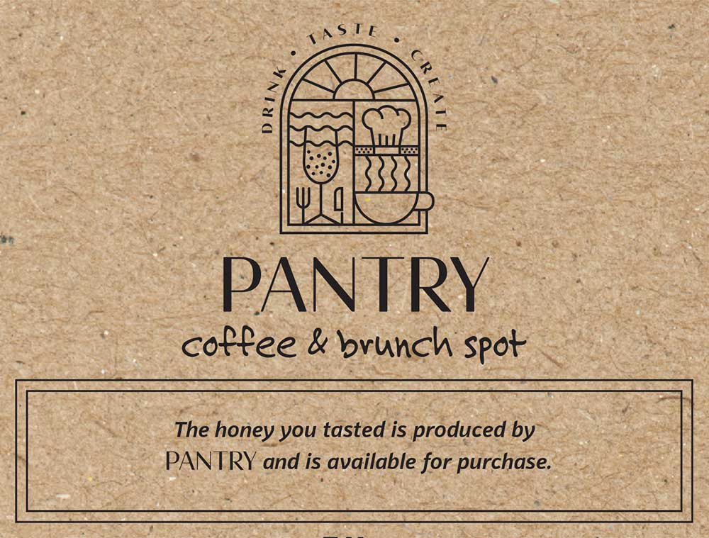 The menu of Pantry coffee and brunch spot in Naxos